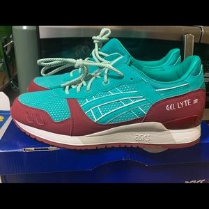 Asics gel lyte 3 “spectra green”